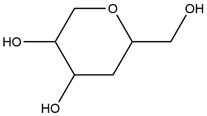 Hexitol, 1,5-anhydro-4-deoxy-,824-83-9,结构式