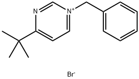 Pyrimidinium, 4-(1,1-dimethylethyl)-1-(phenylmethyl)-, bromide (1:1)