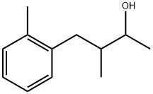 Benzenepropanol, α,β,2-trimethyl- Struktur