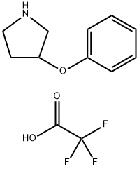 Pyrrolidine, 3-phenoxy-, 2,2,2-trifluoroacetate (1:1)
