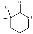 3-Bromo-3-methylpiperidin-2-one Structure