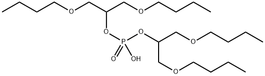 2-Propanol,  1,3-dibutoxy-,  hydrogen  phosphate  (9CI) Structure