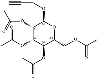 α-D-Mannopyranoside, 2-propyn-1-yl, 2,3,4,6-tetraacetate Struktur