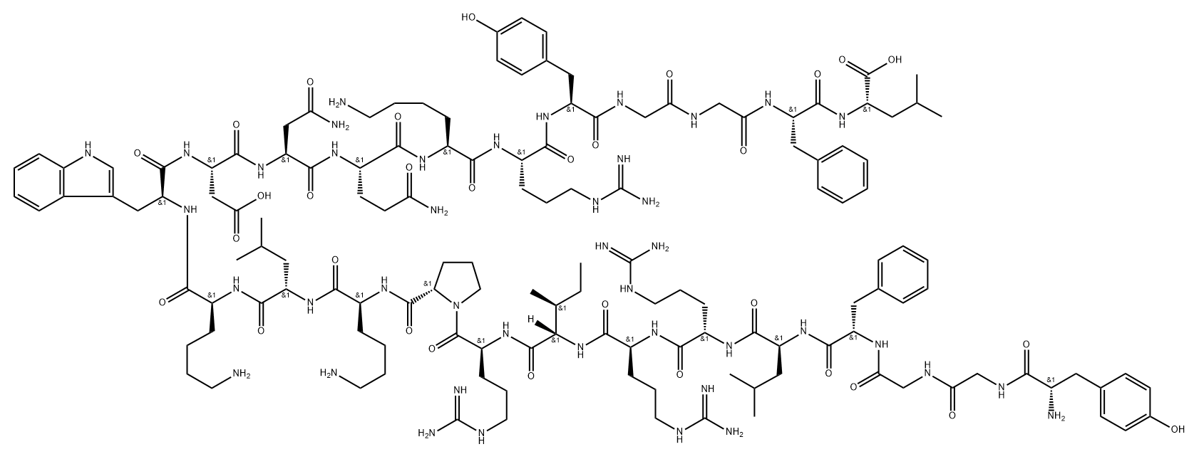 dynorphin (1-24) Structure