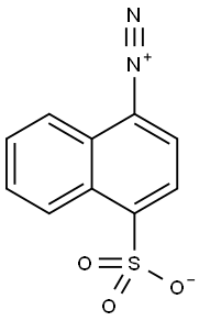 1-Naphthalenediazonium, 4-sulfo-, inner salt 结构式