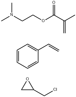 83847-40-9 2-Methyl-2-propenoic acid 2-(dimethylamino)ethyl ester polymer with ethenylbenzene, compd. with (chloromethyl) oxirane