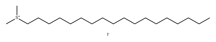 dimethyl(octadecyl)sulfanium iodide Structure