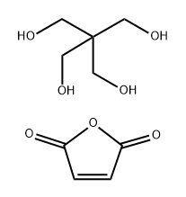 2,5-Furandione, reaction products with pentaerythritol 结构式