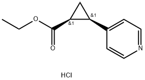 842119-65-7 cis-2-Pyridin-4-yl-cyclopropanecarboxylic acid ehtyl ester hydrochloride