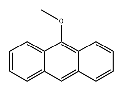 Anthracene, 9-methoxy-, radical ion(1+) (9CI) Structure