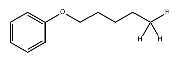 Benzene, (pentyl-5,5,5-d3-oxy)- (9CI) Structure