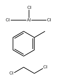 Benzene, methyl-, reaction products with aluminum chloride and 1,2-dichloroethane,84649-69-4,结构式