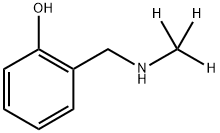 Phenol, 2-[(methyl-d3-amino)methyl]- (9CI) Structure