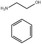 Ethanol, 2-amino-, compds. with sulfonated C9-13-alkylbenzene distn. residues Structure