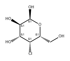 4-Chloro-4-deoxy-α-D-galactopyranose,848642-13-7,结构式