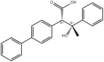 알파-(1-히드록시-1-페닐에틸)-비페닐아세트산,(R',S')-(-)-
