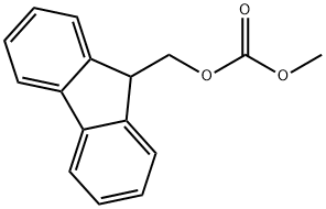 8-芴甲基碳酸甲酯,85055-93-2,结构式