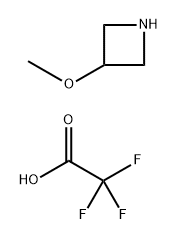 Azetidine, 3-methoxy-, 2,2,2-trifluoroacetate (1:1),850629-57-1,结构式