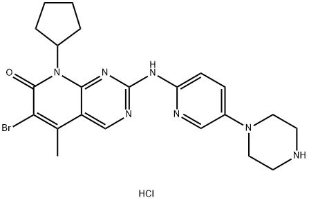 帕布昔利布杂质D,850918-83-1,结构式