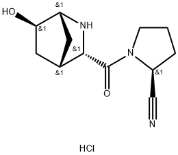 ASP-4000 hydrochoride 化学構造式