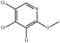Lithium, (4,5-dichloro-2-methoxy-3-pyridinyl)-,851607-24-4,结构式