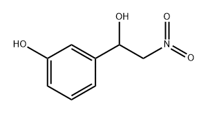 Benzenemethanol, 3-hydroxy-α-(nitromethyl)- 化学構造式