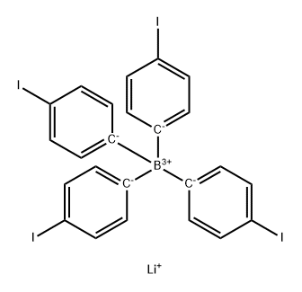 lithium tetrakis(4-iodophenyl)borate,852312-76-6,结构式
