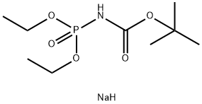 Carbamic acid, (diethoxyphosphinyl)-, 1,1-dimethylethyl ester, sodium salt (9CI)