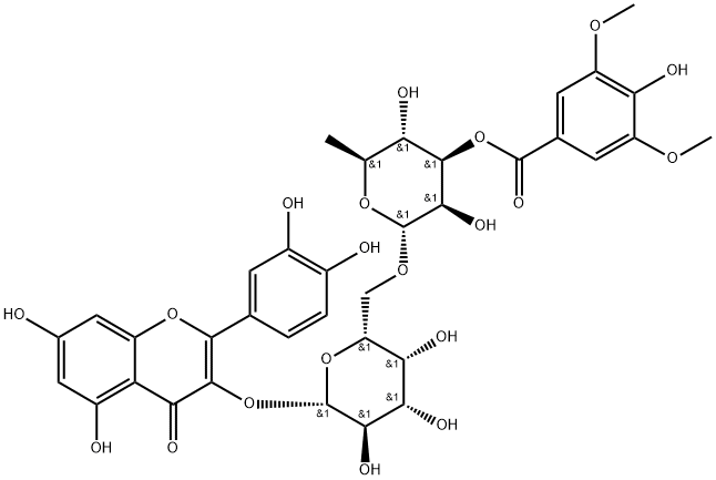 Heteronoside 化学構造式