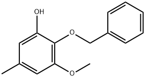 2-(benzyloxy)-3-methoxy-5-methylphenol Structure