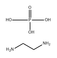 Phosphoric acid, reaction products with ethylenediamine Structure