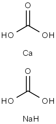 Lime (chemical), reaction products with sodium carbonate Structure