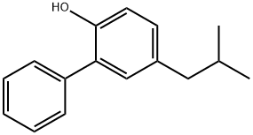 5-(2-Methylpropyl)[1,1'-biphenyl]-2-ol Structure