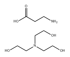 beta-Alanine, N-coco alkyl derivs., compds. with triethanolamine Structure