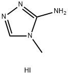 4-methyl-4H-1,2,4-triazol-3-amine hydroiodide Struktur