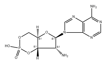 2'-NH2-cAMP,85819-83-6,结构式