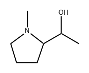 2-Pyrrolidinemethanol, α,1-dimethyl- Struktur