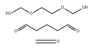 Pentanedial, reaction products with [1,2-ethanediylbis(oxy)]bis[methanol] and formaldehyde Structure