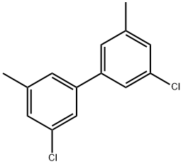 3,3'-dichloro-5,5'-dimethyl-1,1'-biphenyl Structure