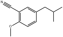 2-Methoxy-5-(2-methylpropyl)benzonitrile|