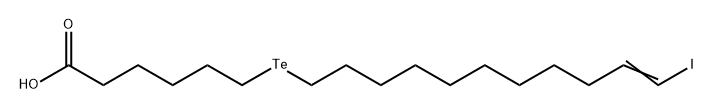 18-iodo-7-tellura-17-octadecenoic acid|