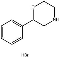 Morpholine, 2-phenyl-, hydrobromide Structure