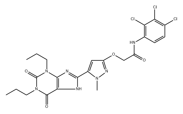 AS-100 化学構造式