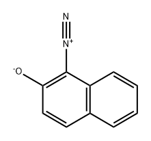 1-Naphthalenediazonium, 2-hydroxy-, inner salt Structure