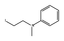 N-(2-iodoethyl)-N-methylaniline Struktur