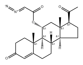 86271-88-7 (Z)-1-[[(8S,9S,10R,11R,13R,14S,17S)-17-acetyl-10,13-dimethyl-3-oxo-1,2 ,6,7,8,9,11,12,14,15,16,17-dodecahydrocyclopenta[a]phenanthren-11-yl]o xy]-2-diazonio-ethenolate