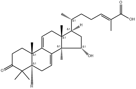 Ganoderic acid TR Struktur