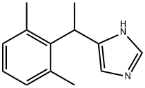 5-[1-(2,6-Dimethylphenyl)ethyl]-1H-imidazole Structure