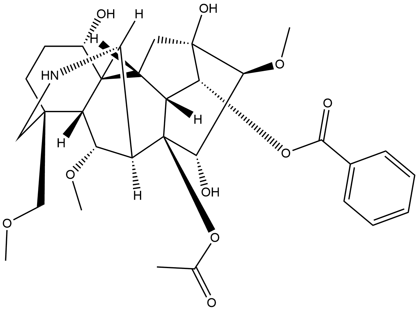 13-Hydroxyfranchetine Struktur