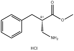 (αS)-α-(AMinoMethyl)-benzenepropanoic Acid Methyl Ester Hydrochloride Structure